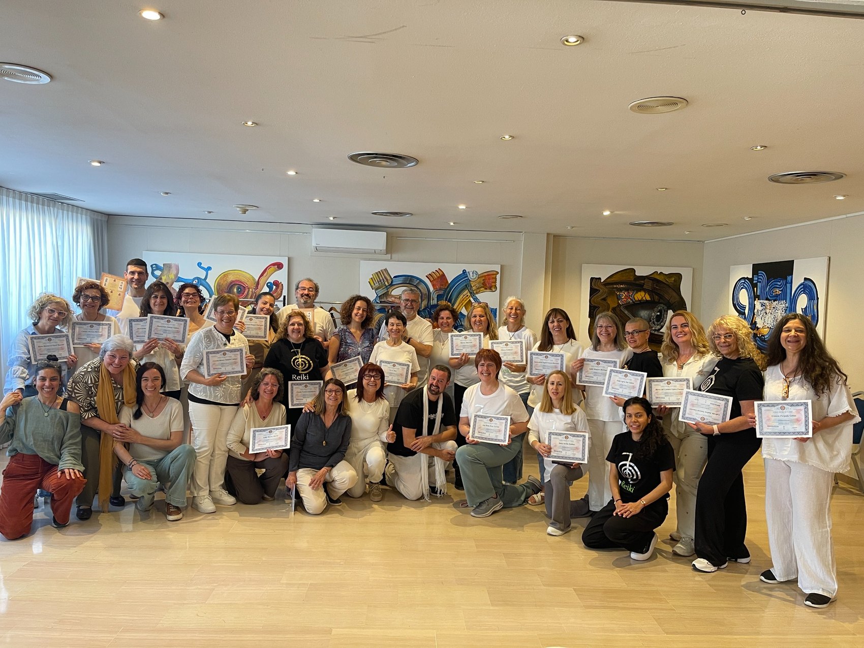 Clase presencial de Reiki en Sitges Barcelona